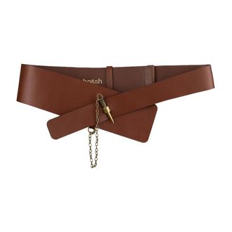 BA&SH Ba&Sh, Belts, female, Brown, Size: 80 CM Baina Leather Belt