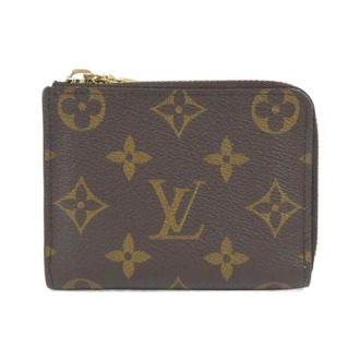 Louis Vuitton Brown Coated Canvas Wallet (Bi-Fold) (Pre-Owned)