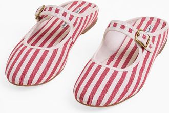 Charlotte Stone Willow Mary Jane Ballet Slide in Kiss Stripe at Nordstrom, Size 13
