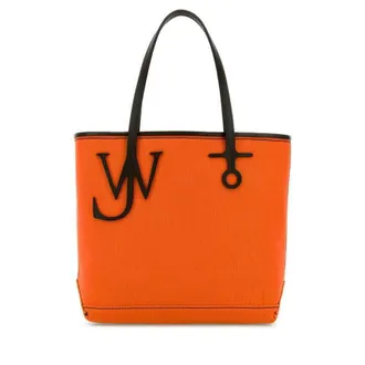 J.W.Anderson Orange Canvas Small Anchor Bucket Bag Orangebrown Borse A Mano