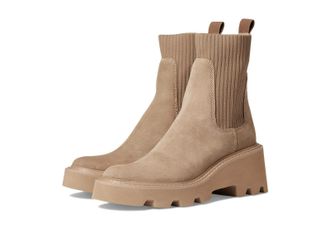 Dolce Vita Hoven H2O Boots Womens Mushroom Suede Lug Sole Bootie ZOGG2866