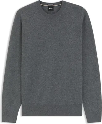 BOSS Merino wool sweater in a regular fit
