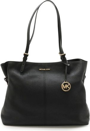 Michael Kors Leather Tote Bag Black