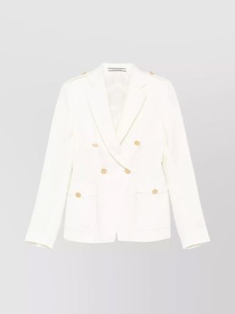 Tagliatore double-breasted wool jacket rear vent