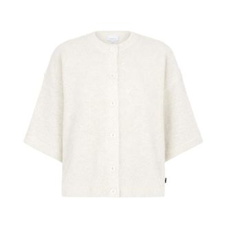 Dante6 Hiara Cardigan - Dames - Truien - Beige - Maat: S Wol