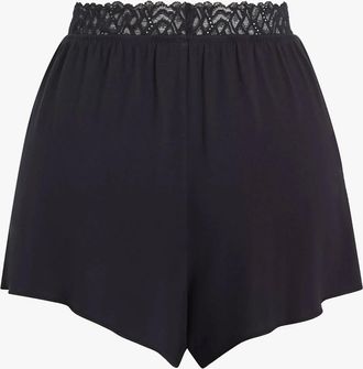 Calvin Klein Womens Calvin Klein CK ATTRACTION SLEEP Womens Shorts Black - Size: 14