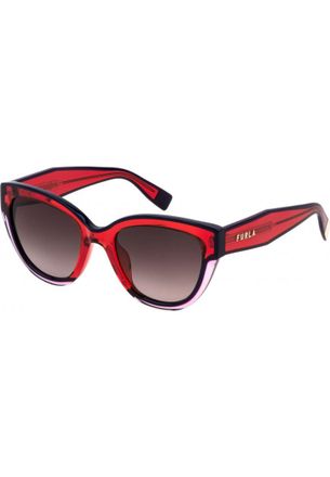 Furla Womens SFU779V 53 0840 Sunglasses - Red - One Size