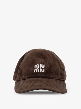 Miu Miu Cappello in cotone - MIU MIU - gender_Woman