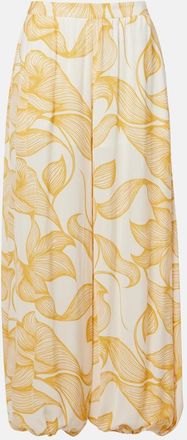 Adriana Degreas Printed balloon pants
