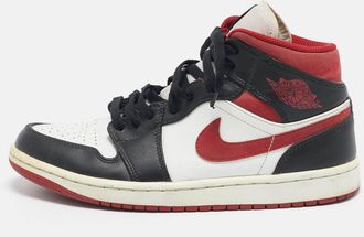 Air Jordan s Multicolor Leather Air Jordan 1 High Top Sneakers