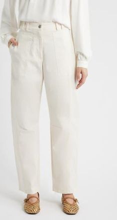 Rails Lunar Barrel Leg Pants in Bone at Nordstrom Rack, Size 16