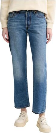 Levi's 501 90s Lichtgewicht Jeans - Dames - Regular Fit Jeans - Blauw - W25 L32 - Denim - Jeans