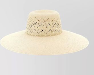 Maison Michel straw blanche sun hat