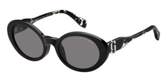 Marc Jacobs MARC 792/F/S Asian Fit WR7/IR Womens Sunglasses Black Size 53