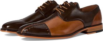 Stacy Adams Palmento Cap Toe Oxford Mens Shoes Brown : 11.5 M, Microfiber