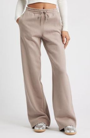 BP. Baggy Wide Leg Sweatpants in Grey Fungi at Nordstrom Rack, Size X-Large
