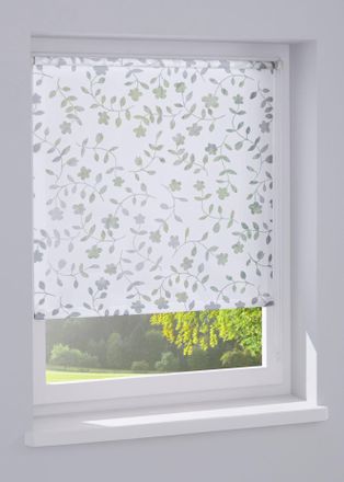 Heine Raffrollo mit Stangendurchzug