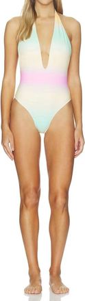LoveShackFancy Womens Meegan Swimsuit In White