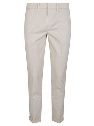 Fay Capri Classic Stretch Cotton Cropped Pants