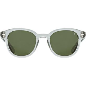 American Optical Times 47mm Round Nylon Polarized in Gray Crystal - Gnn-P at Nordstrom