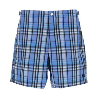 Burberry Beachwear, male, Blue, Size: M Selkirk SR Swimwear