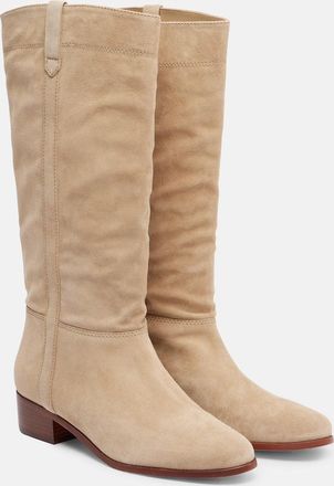 Veronica Beard Suede knee-high boots