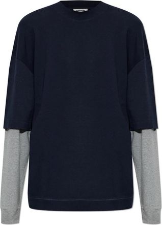 Darkpark Cotton T-shirt Troy - Heren - Longsleeves - Blauw - M - Katoen - Tops
