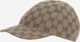 Gucci Boys Baseball Hat Gg Fabric Multicolour Polyester