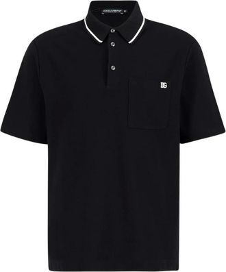 Dolce & Gabbana Hombre, Camisetas, Negro, Talla: L