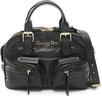 Dior 2010s Grand Tour Bowling shopper met rits - Zwart