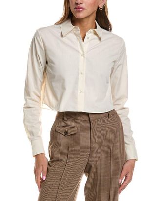 Theory Crop Classic Shirt