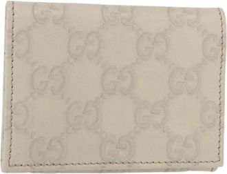 Gucci Pre-owned Wallets, female, White, Size: ONE SIZE Pre-owned Vintage Wallet