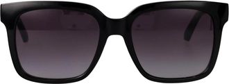 Calvin Klein Jeans Acetate Square Zonnebrillen - Dames - Zonnebrillen - Zwart - 53 MM - Accessoires
