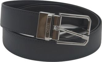Liu Jo Cintura Pelle Media - Heren - Riemen - Zwart - 85 CM - Leer - Accessoires