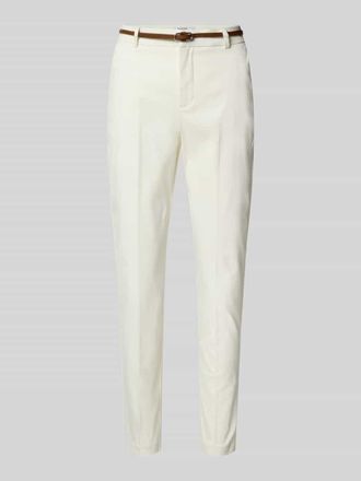 b.young B.Young Hose mit G&uuml;rtel Modell DAYS in Offwhite, Gr&ouml;&szlig;e 42