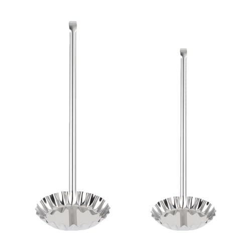 Lot De 2 Fouets Manuels En Inox Avec Tête Silicone - Pour Mélanger, Fouetter - Protège Les Poêles Antiadhésives