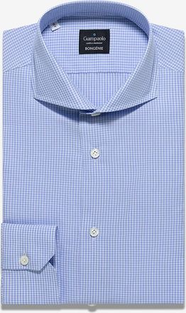 Giampaolo Lang&auml;rmeliges Hemd aus Baumwolle