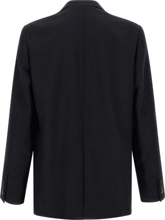 Dries Van Noten Mens Black Wool Blazer Clothing
