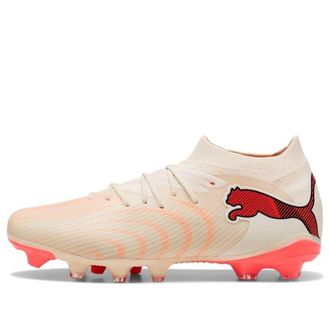 Puma (WMNS) PUMA Future 9 Match FG/AG Sugared Almond White Ultra Red Black 109183-01