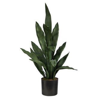 Nearly Natural 2-ft Artificial Sansevieria Snake Plant in Green at Nordstrom