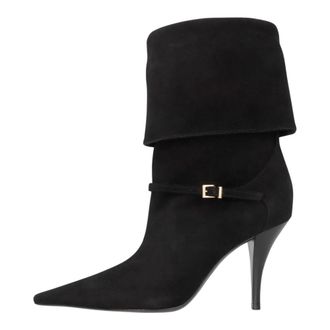 Schutz Su&egrave;de Enkellaarsjes - Dames - Schoenen - Zwart - Maat: 39 EU Su&egrave;de