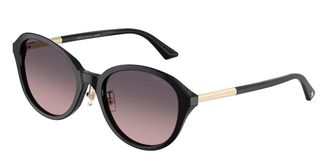 Jimmy Choo London JC5044D Asian Fit 500046 Womens Sunglasses Black Size 54