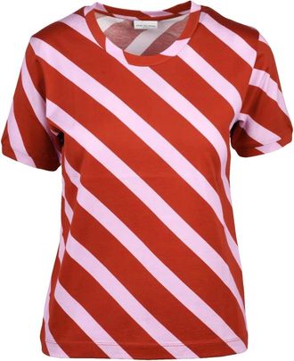 Dries Van Noten T-shirt - Dames - Tops - Veelkleurig - Maat: M Katoen