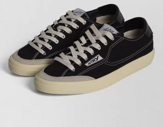 Autry canvas suede low-top sneakers