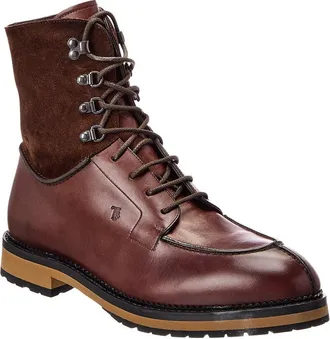 Tod's TodS Leather & Suede Boot
