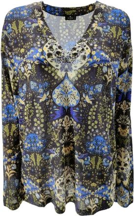 Etro Top met lange mouwen - Dames - Tops - Zwart - Maat: S