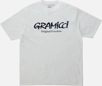 Gramicci Mens Gramicci Original Freedom Logo T-Shirt - White - Size: 38