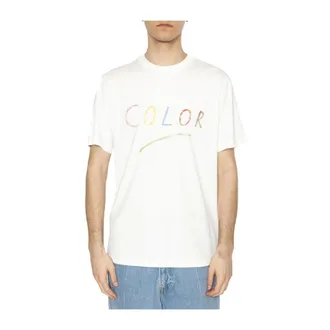Thinking Mu Tops, Heren, Wit, M, Maglietta Girocollo