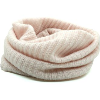 Portolano Cashmere Neck Warmer in Mallow at Nordstrom Rack