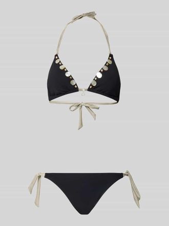 Banana Moon Banana Moon Bikini mit Schn&uuml;rung Modell YERODASIA KERANGA in Black, Gr&ouml;&szlig;e XXL